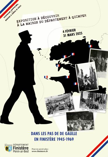 Découvrez des expositions en cours sur De Gaulle en Bretagne