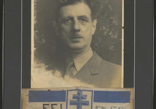 Photo officielle du général de Gaulle