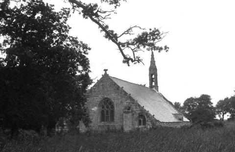 Nizon. Abside de la chapelle de Trémalo. 1930-1940 (14 Fi 616)