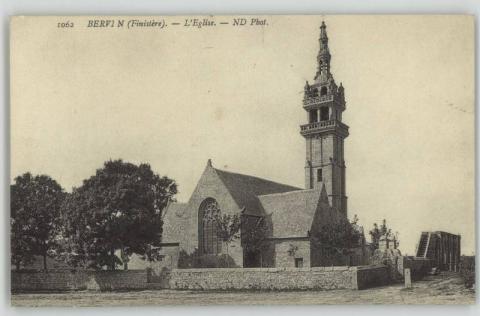 Plouzévédé. L'église (2 Fi 213/1)