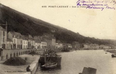 Port-Launay. Quai de Châteaulin (2 Fi 222/25)