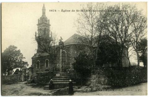 Saint-Méen. L'église (2 Fi 255/1)