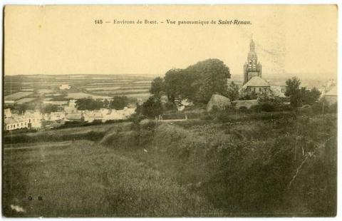 Saint-Renan. Vue panoramique (2 Fi 260/1)