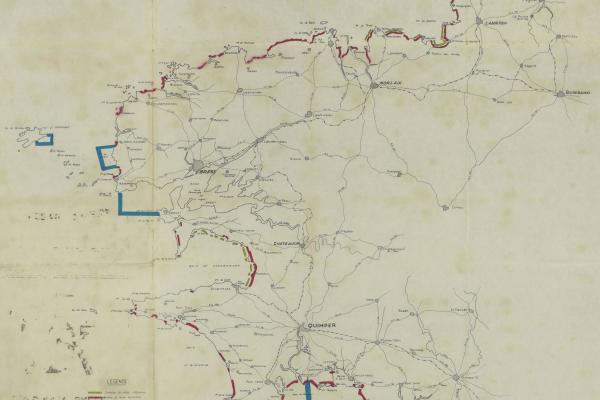 Etat des installations du mur de l'Atlantique, 2264 W 13